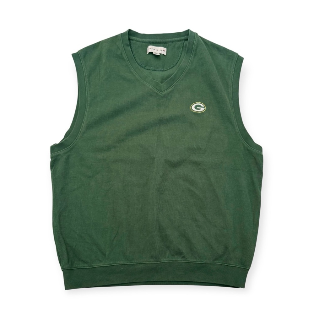 Retro Preppy Style Green Bay Packers Sweater Vest